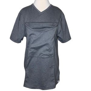 Lalabu baby wearing t-shirt size large